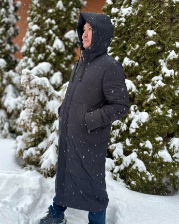 Пуховик SNOWPARD черный