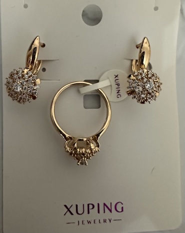 Xuping Jewelry медицинская сталь, фианит