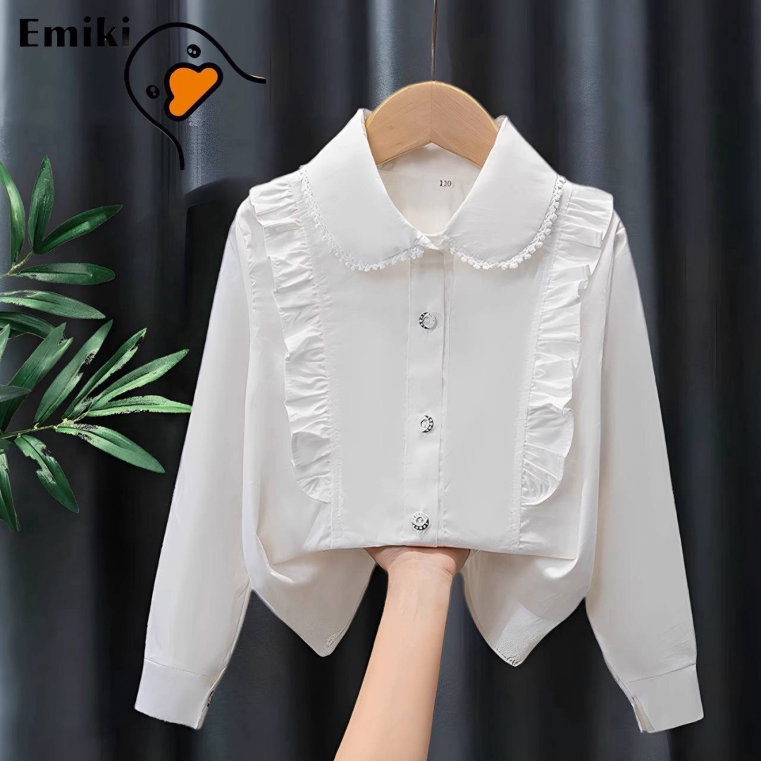 Школьная блузка Emiki белый