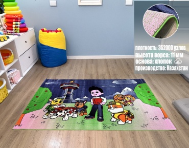 Ковер Bal Tekstil 200x300 см, короткий ворс, Казахстан