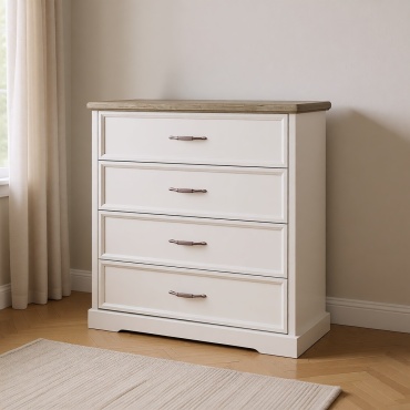 Комод АНРЭКС Тоскана, 94x39.3x88.1 см, бежевый, светло-коричневый
