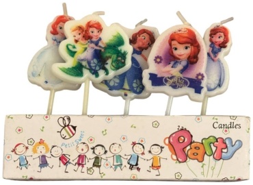 Свеча Candles фигурная, 5 шт