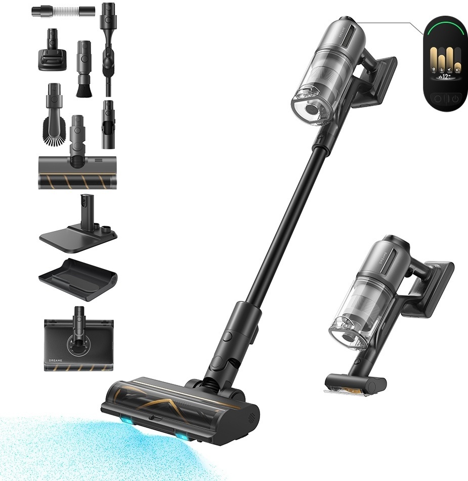 Пылесос DREAME Cordless Vacuum Cleaner Z30 Aqua Cycle черный