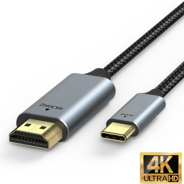 Кабель Two Hands Up USB Type-C - HDMI 2 м