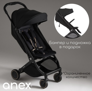 Коляска прогулочная Anex Air-X2, черный