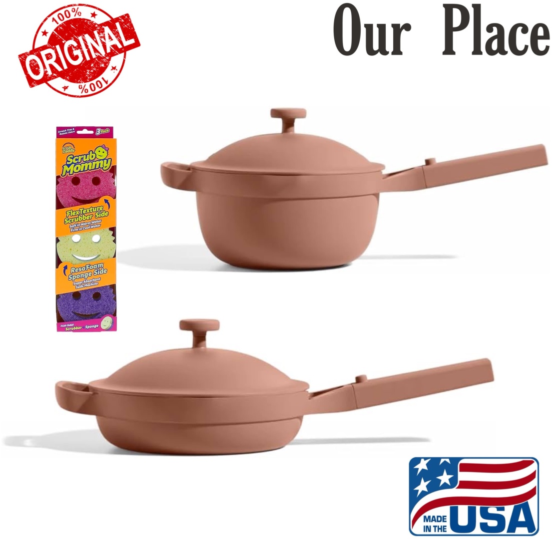 OUR PLACE набор посуды USA Mini Cook Duo Spice 9 в 1