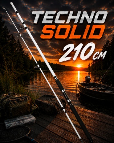 TECHNO SOLID 100-250G. 2.1m спиннинговое 2.1 м