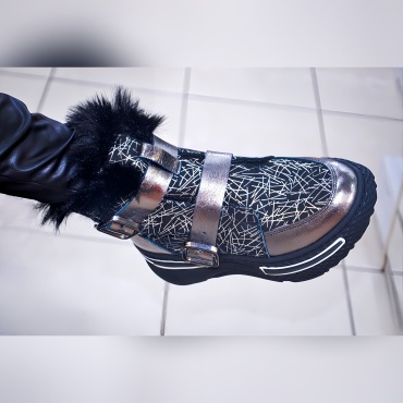 Ботинки FASHION II серебристый, черный
