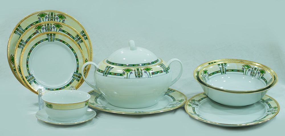 Сервиз на 6 персон Epiag Lofida Porcelain saphyr, предметов: 25, столовый, фарфор