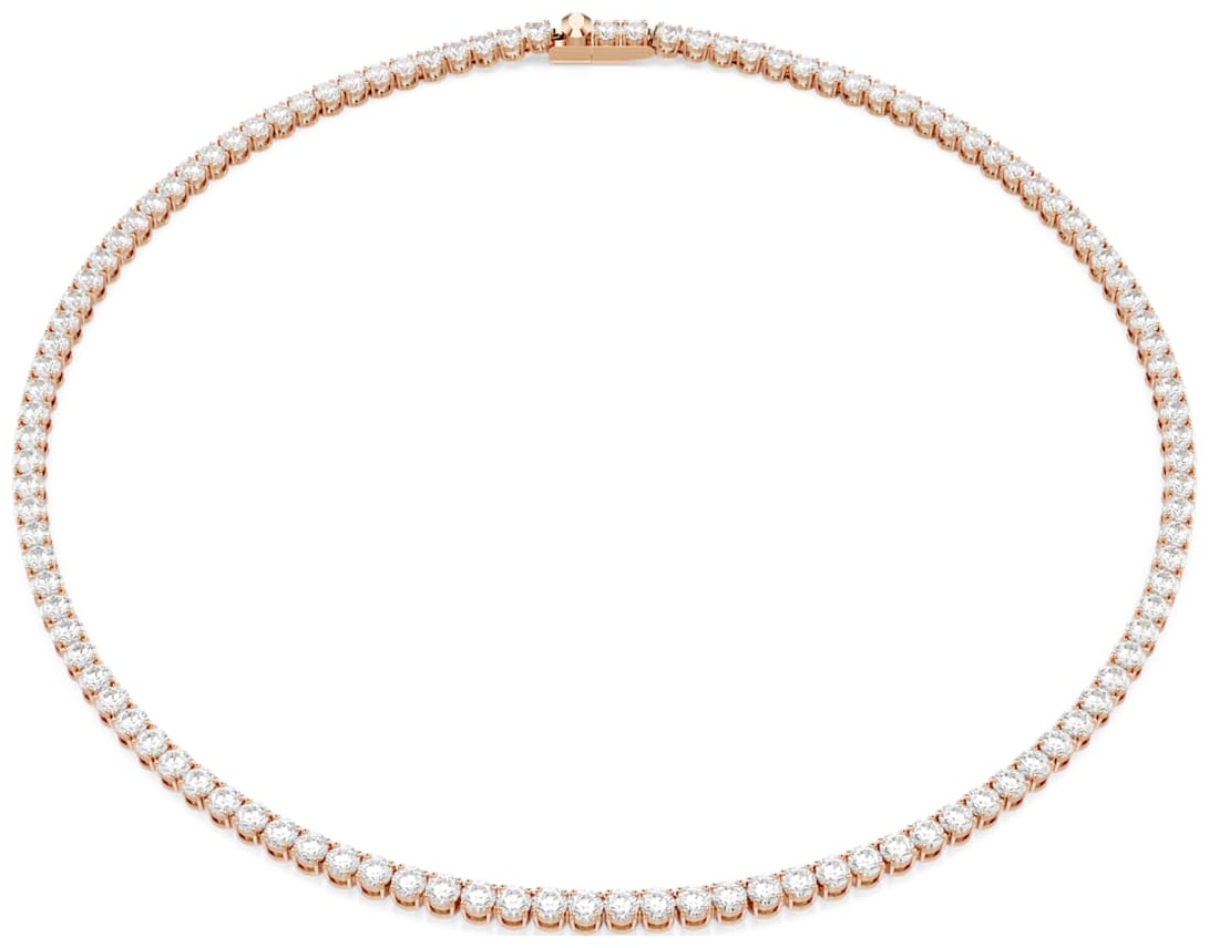 Swarovski длина 40 см бижутерный сплав, кристаллы Swarovski
