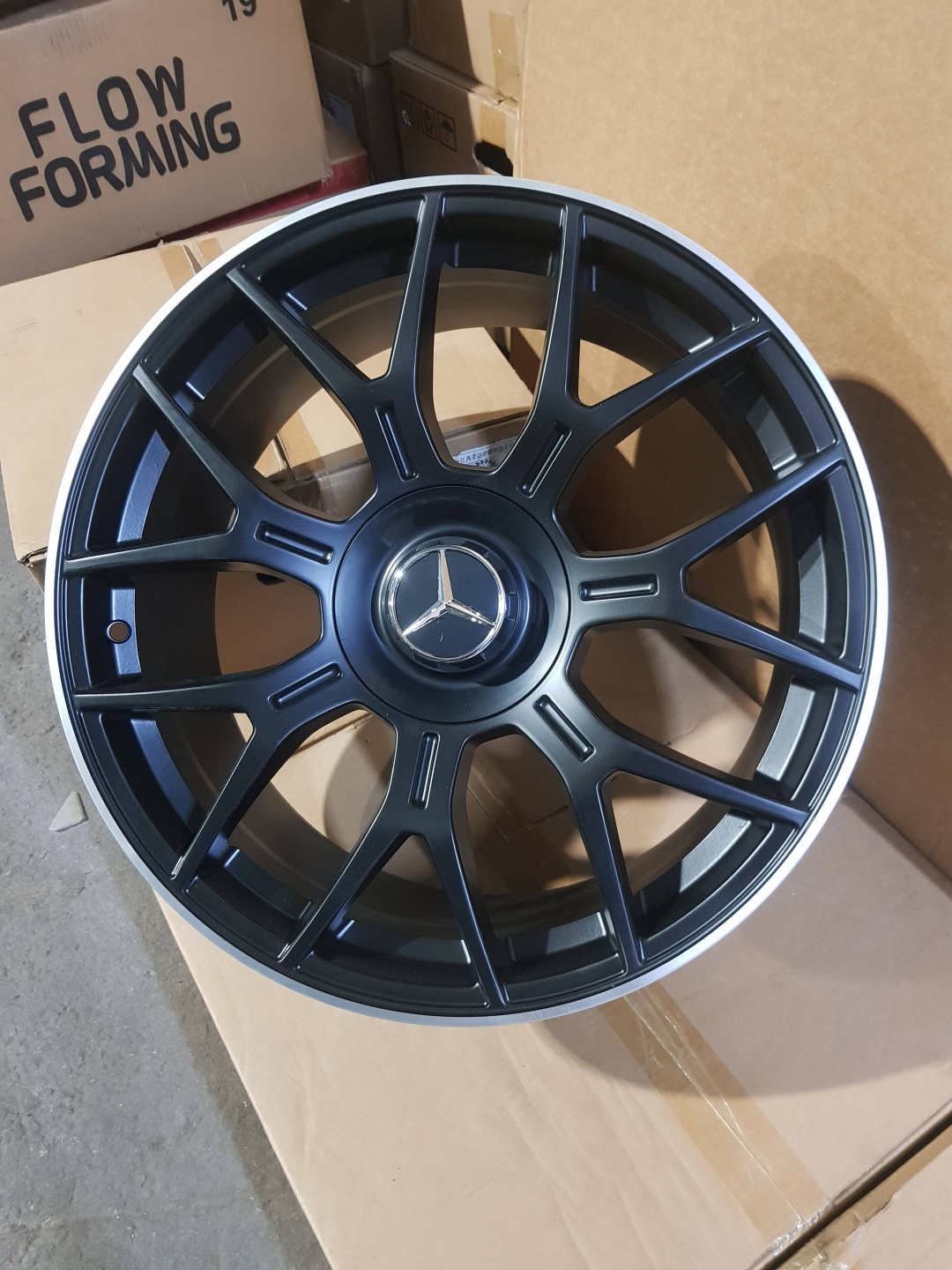 REW Mercedes Benz FBX184-9 8.5x19/5x112 D66.56 ET38 4 диска черный матовый