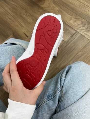 Кроссовки FASHION белый, красный