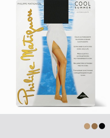 Чулки Philippe Matignon загар