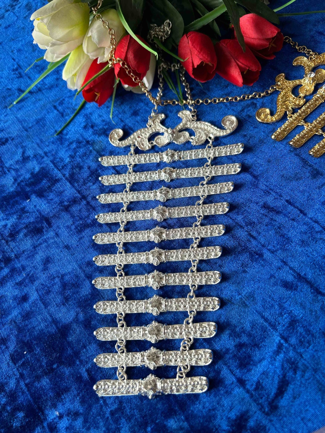 Подвязка Kavkaz Poyasa серебристый