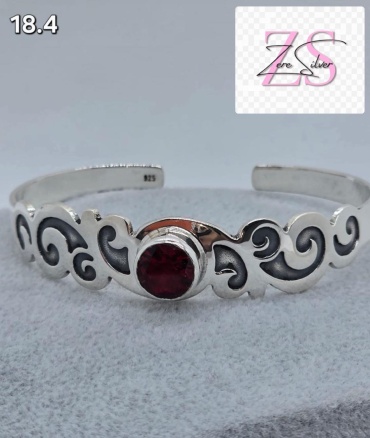 ZERE silver ZS 925 длина 17 см, вес 18 г серебро, плетение отсутствует