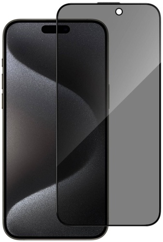 Стекло KUZOOM для Apple iPhone 14 Pro черный