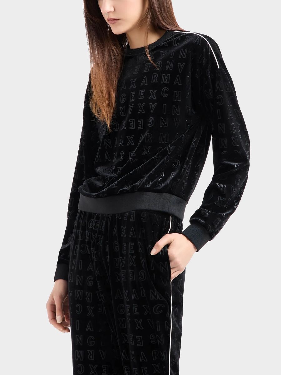 Свитшот Armani Exchange черный