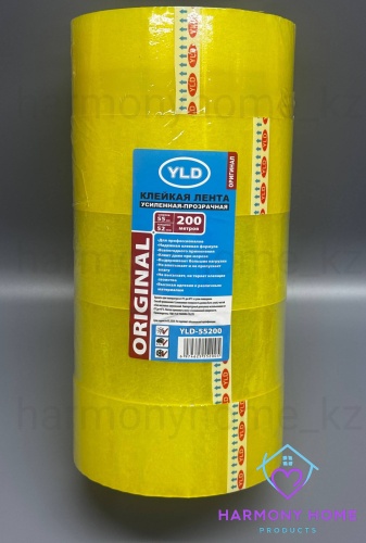 YLD скотч 55 мм х 200 м, 5 шт