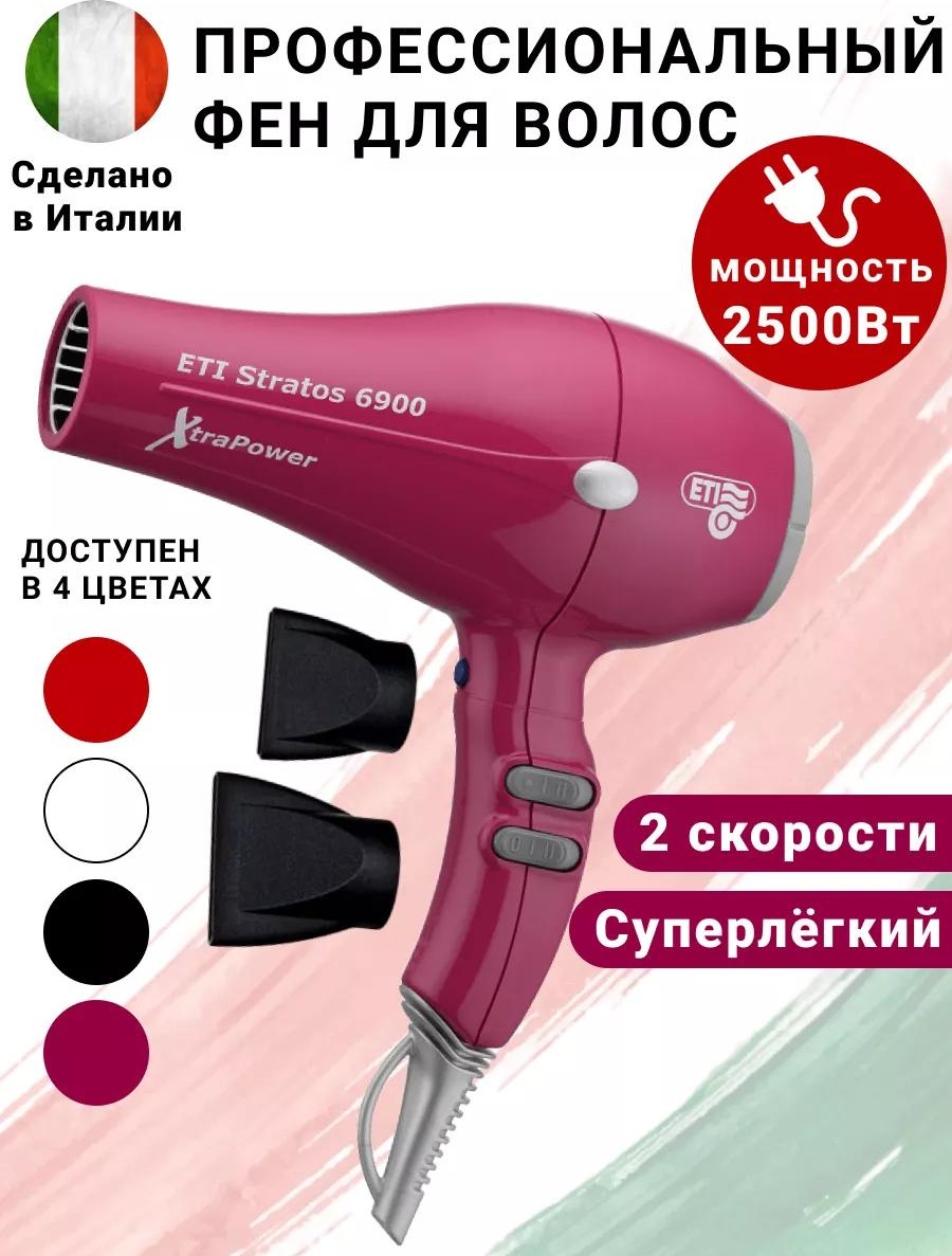 ETI 29308342 фен розовый
