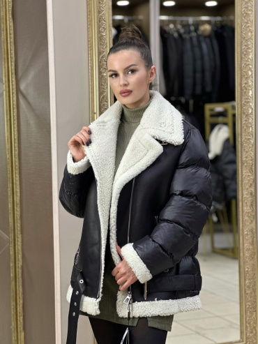 Дубленка Europa Furs черный