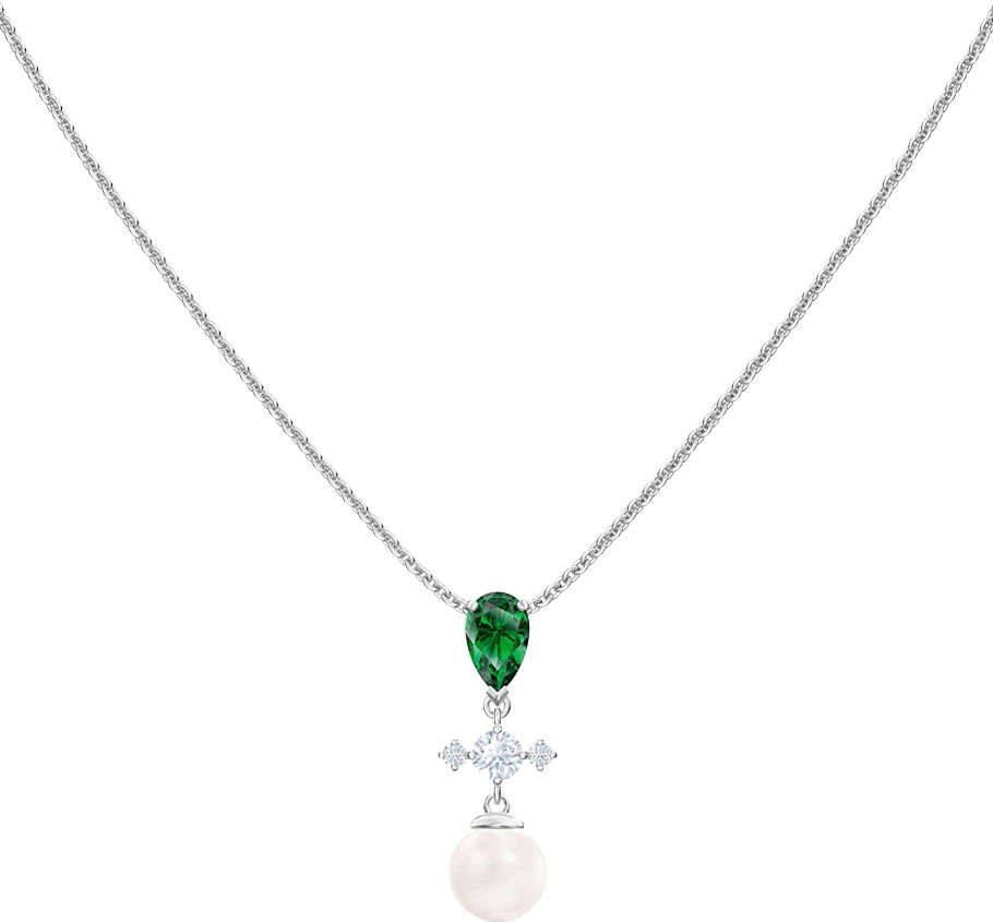 Swarovski длина 38 см ювелирный сплав, жемчуг, кристаллы Swarovski