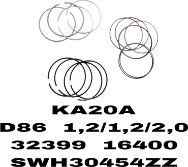 Кольца поршневые 32399/16400