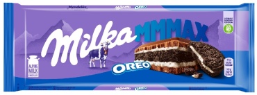 Milka MMMAX Oreo шоколадная плитка молочный 300 г