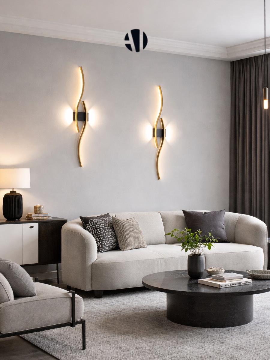 Бра настенный Ayan Light LED, черный