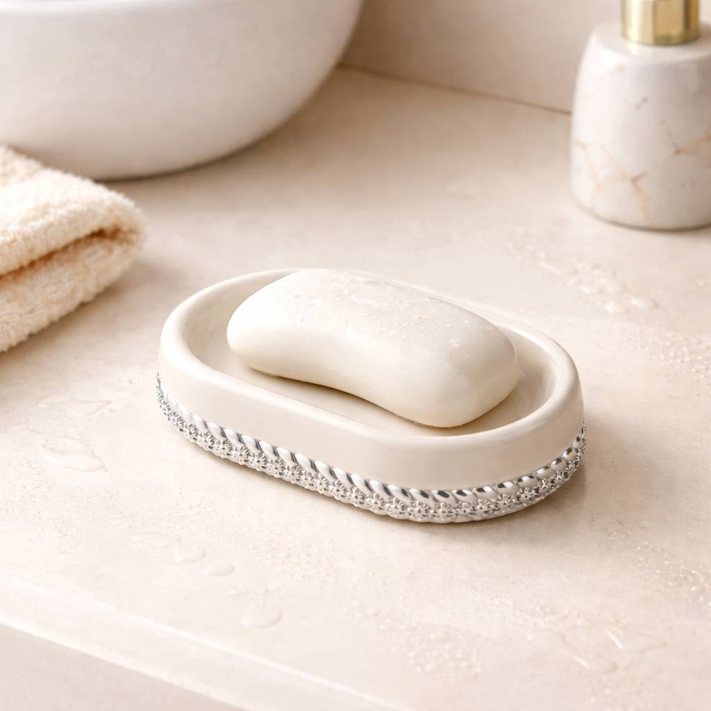 Eva Goods мыльница в дизайнерском стиле, 1 шт, пластик