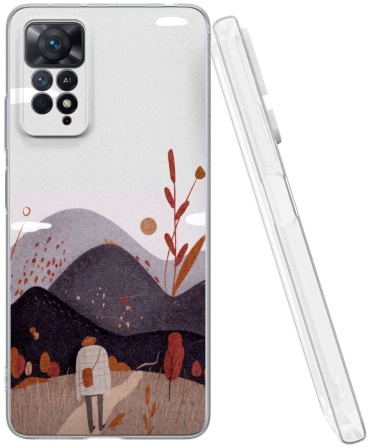 Чехол Mcover для Redmi Redmi Note 11 Pro, Redmi Note 12 Pro рисунок