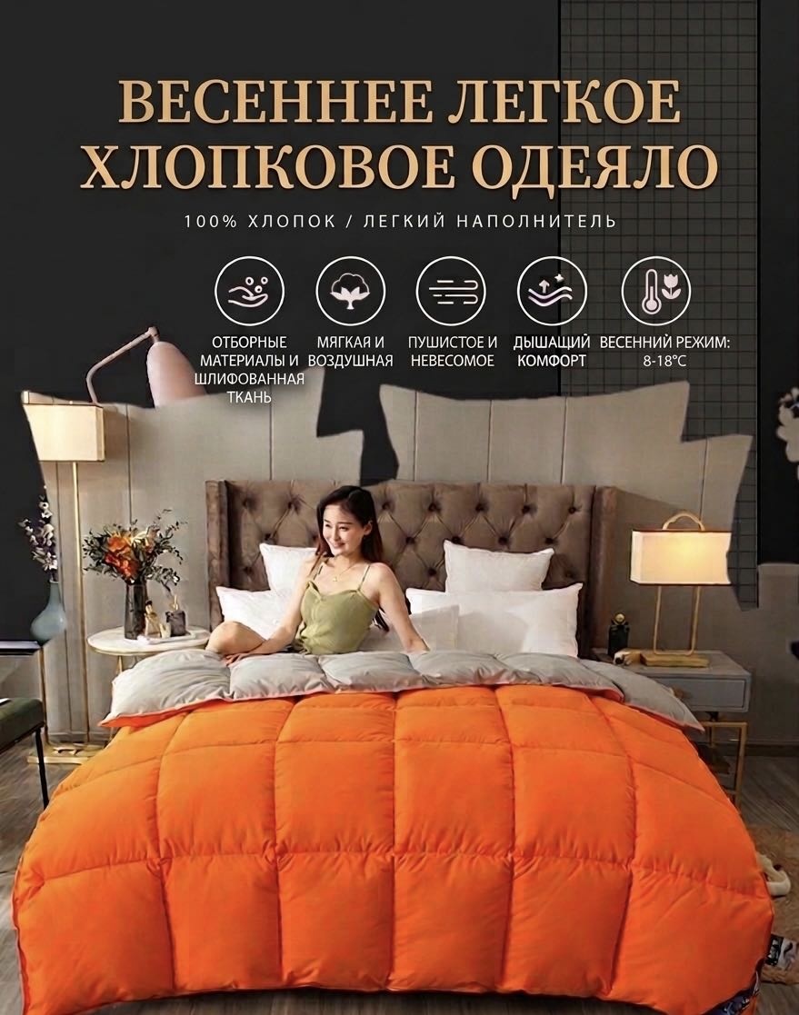 Одеяло Devor DevoGri blanket 180х220 всесезонное