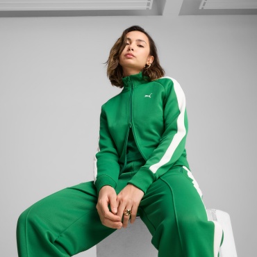 Олимпийка Puma зеленый