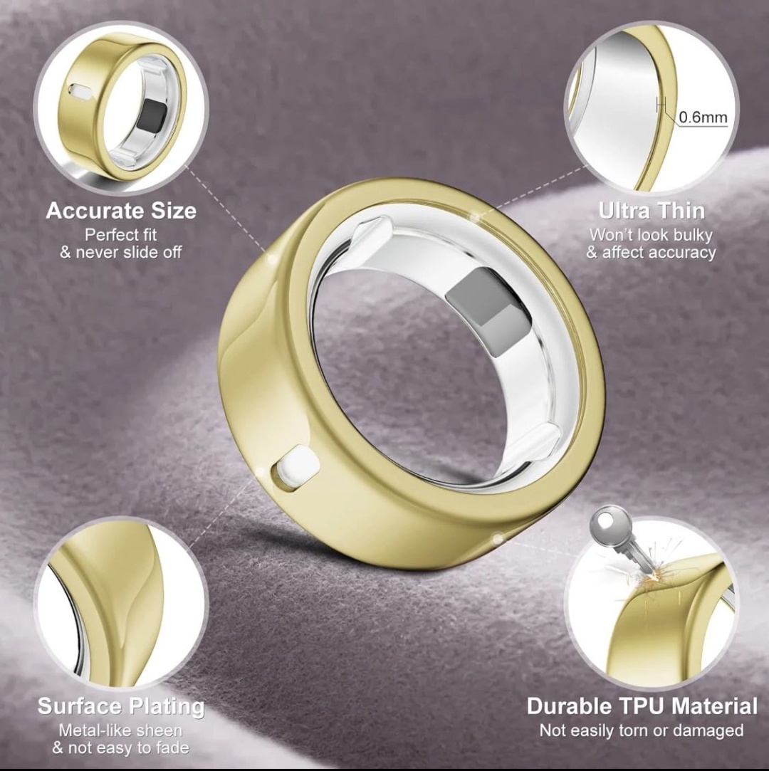 Чехол для Oura Ring 4 золотистый