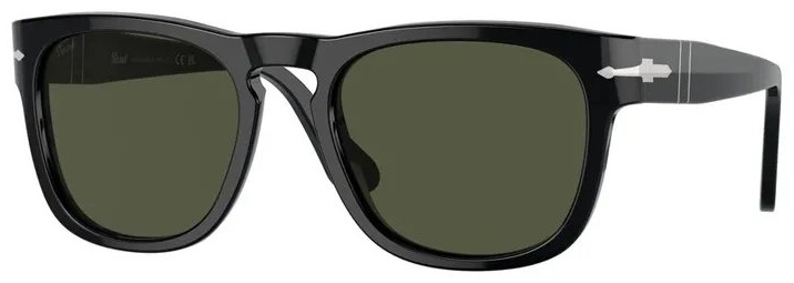 Persol солнцезащитные очки нестандартные однотонные