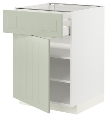 Кухонный шкаф корпус напольный IKEA METOD / MAXIMERA 395.823.23, 60x61x80 см
