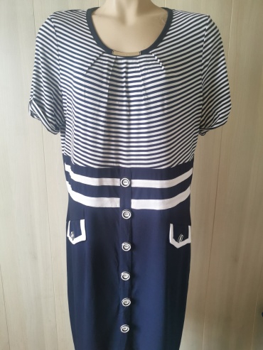 Повседневное платье Fashion синий