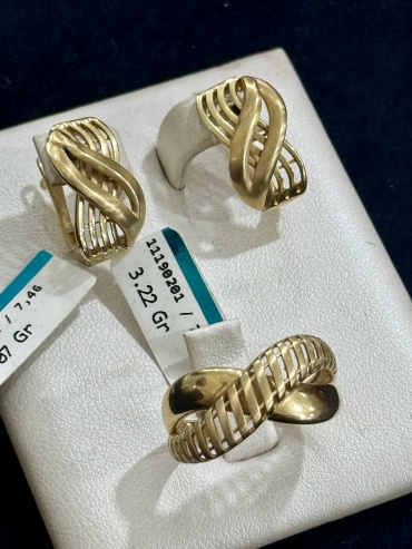 Italy Gold К40732218 вес 7.2 г золото, без вставок
