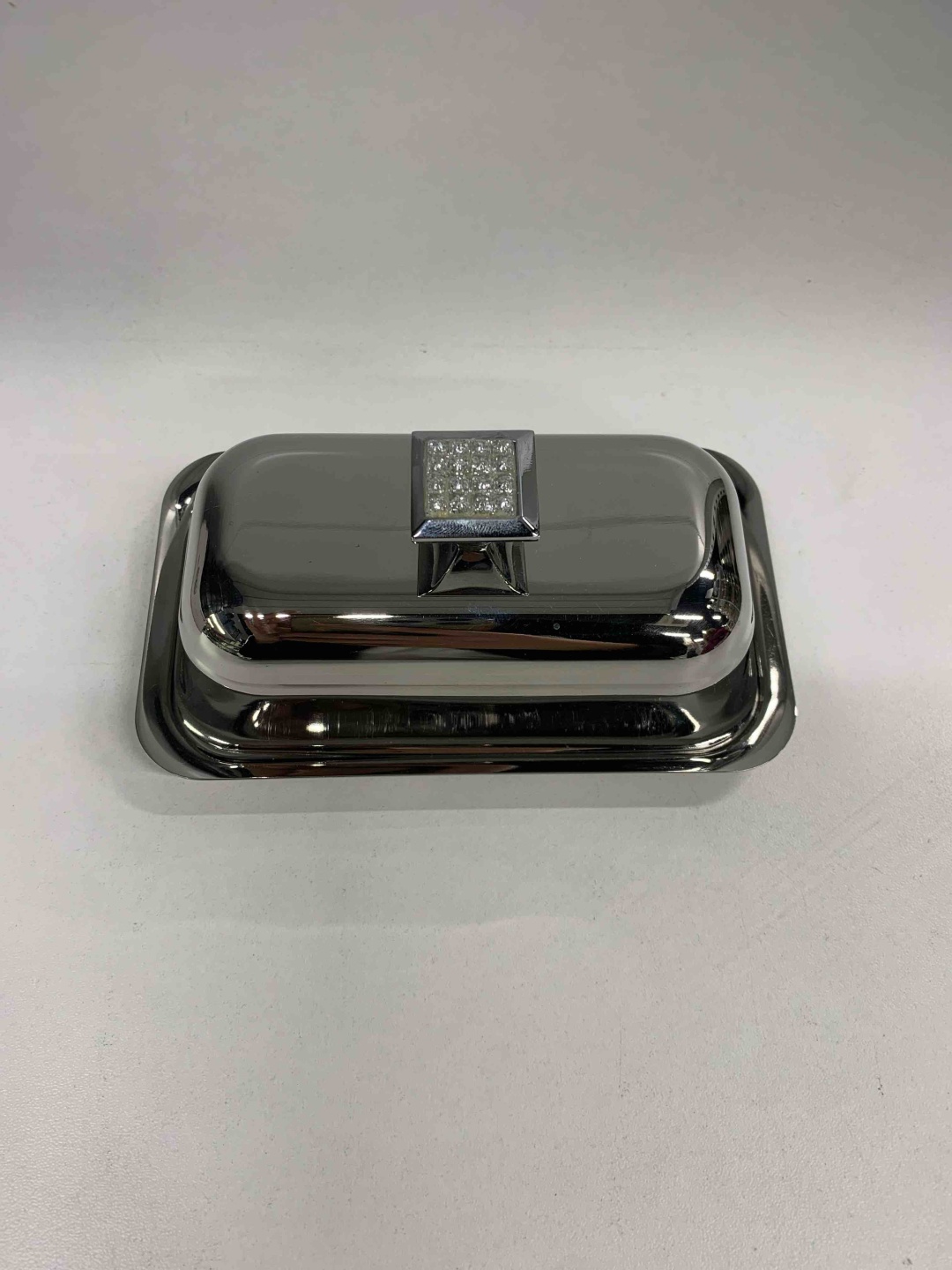 Regent Inox масленка Reg890 прямоугольная 1 шт, нержавеющая сталь