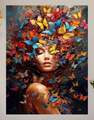 Картина Эйфория на подрамнике Artmaiya 90x130 см