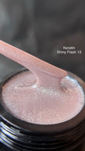 Novel гель Keratin Shiny Flash 13 15 мл