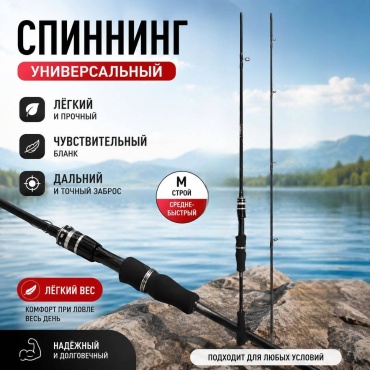 Рыбалка с Михалычем SP-180 спиннинговое 1.8 м