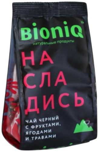 Чай BioniQ Насладись фруктовый кусочки фруктов 50 г