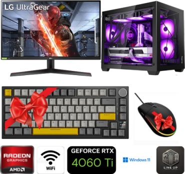 LINEUP R5 5600 / RTX 4060 Ti 8 Гб / 32 Гб /  SSD 1000 Гб / Win 11 Pro