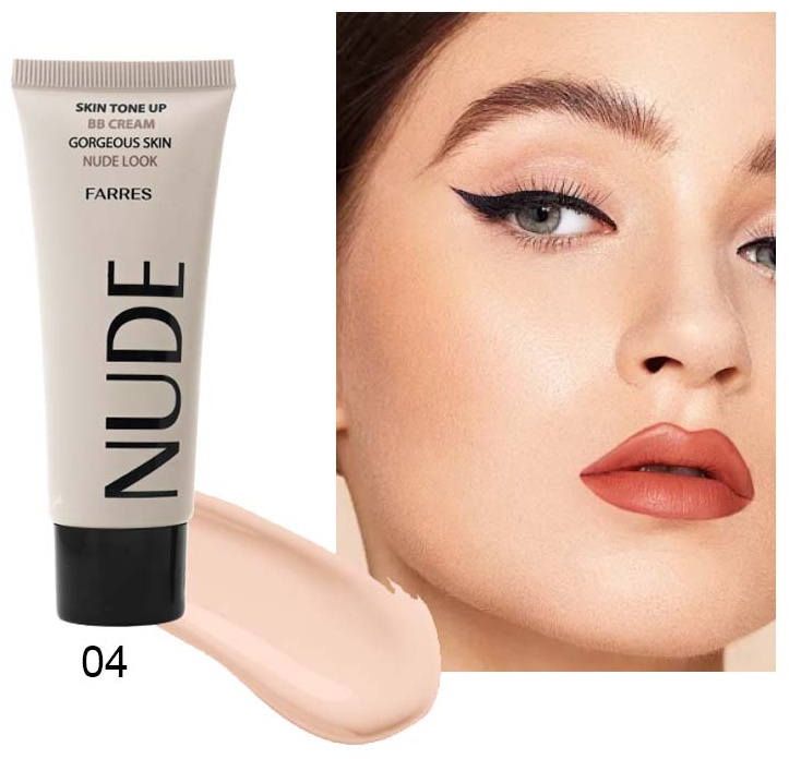FARRES cosmetics Тональный крем NUDE BB BB крем 4001-04 40 мл