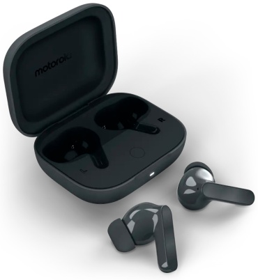 Наушники Motorola Moto Buds Bass темно-серый