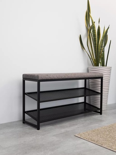 Обувница LUCCI 100x30x52 см, металл