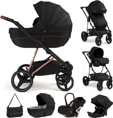 Коляска прогулочная Wingoffly VERSA JOYRIDE QR4, черный, графит