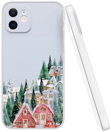 Чехол Mcover для Apple iPhone 12 рисунок