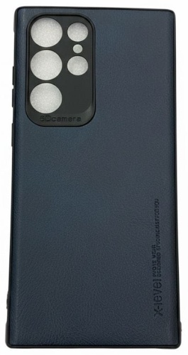 Чехол X-LEVEL для Samsung Galaxy S22 Ultra синий