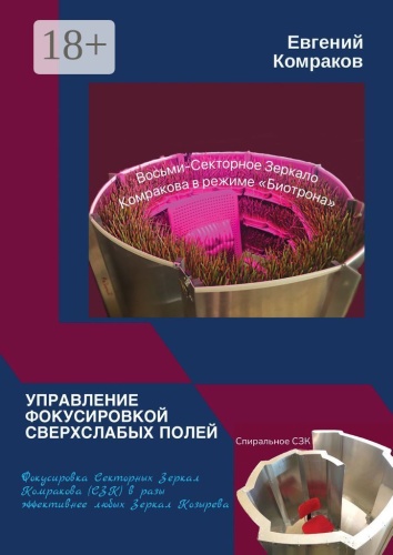 Евгений Комраков: Управление фокусировкой сверхслабых полей, Фокусировка Секторных Зеркал Комракова (СЗК) в разы эффективнее любых Зеркал Козырева